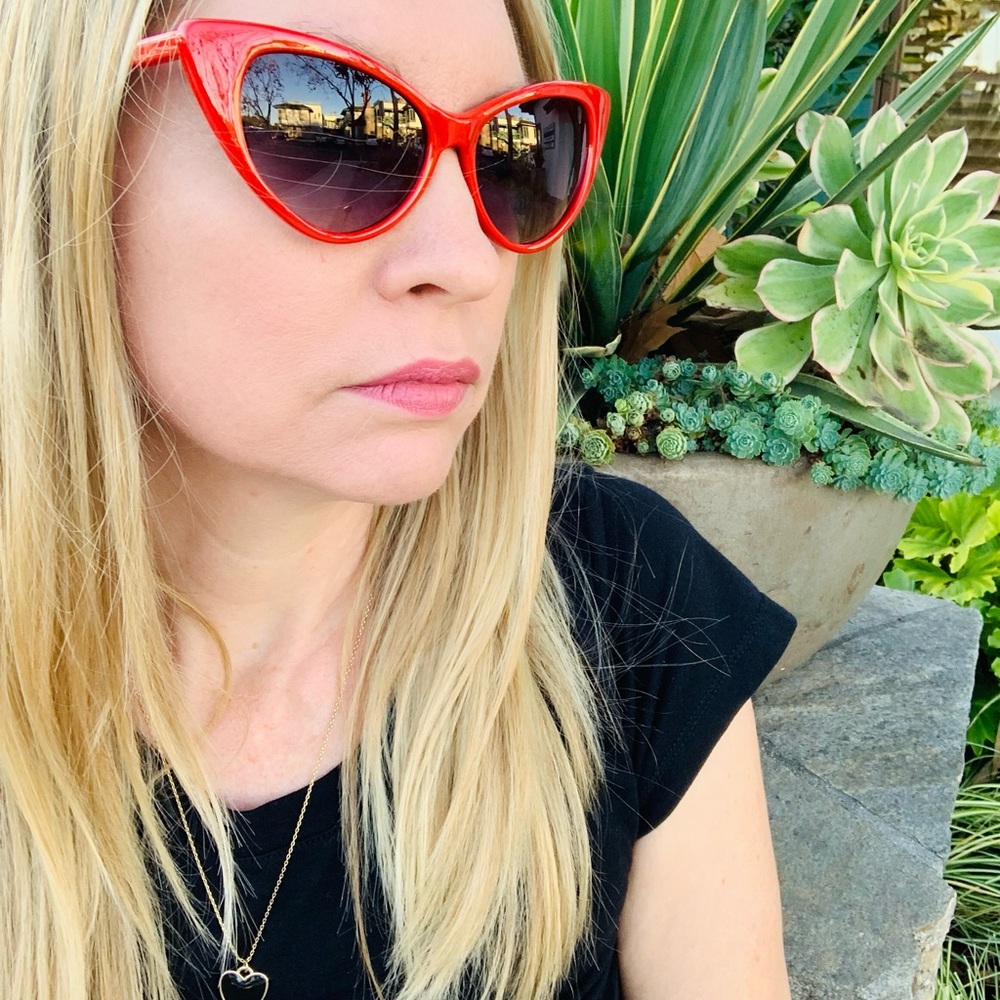 Vintage Style Cat Eye Subglasses